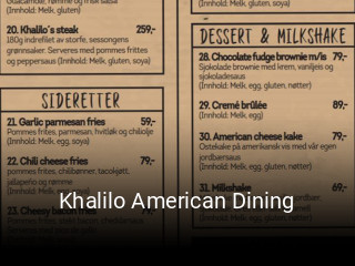 Khalilo American Dining