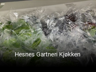 Hesnes Gartneri Kjøkken