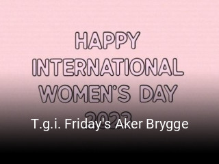 T.g.i. Friday's Aker Brygge