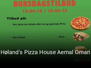 Høland's Pizza House Aemal Omari