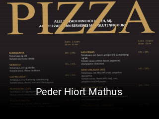 Peder Hiort Mathus