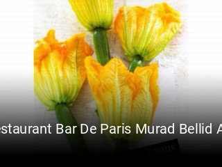 Restaurant Bar De Paris Murad Bellid Alakhderi Hessnawi