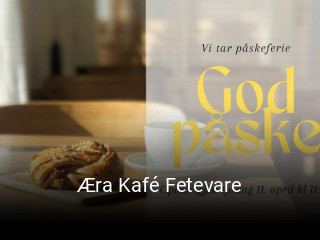 Æra Kafé Fetevare