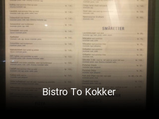 Bistro To Kokker