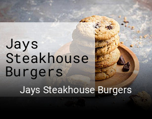 Jays Steakhouse Burgers