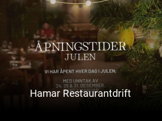 Hamar Restaurantdrift