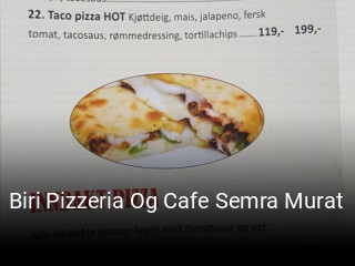 Biri Pizzeria Og Cafe Semra Murat