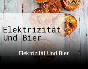 Elektrizität Und Bier