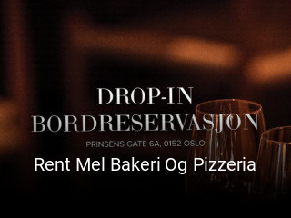 Rent Mel Bakeri Og Pizzeria