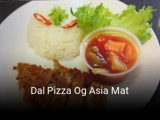 Dal Pizza Og Asia Mat