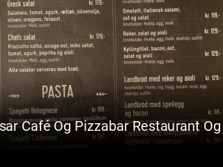 Cæsar Café Og Pizzabar Restaurant Og Kafe