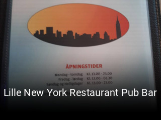 Lille New York Restaurant Pub Bar