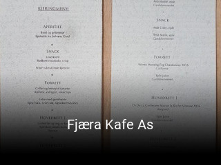 Fjæra Kafe As