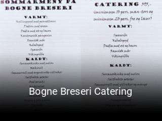 Bogne Breseri Catering