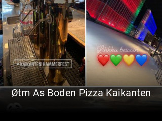 Øtm As Boden Pizza Kaikanten