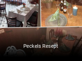 Peckels Resept