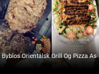 Byblos Orientalsk Grill Og Pizza As