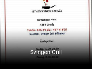 Svingen Grill