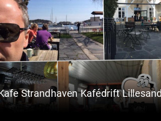 Kafe Strandhaven Kafédrift Lillesand