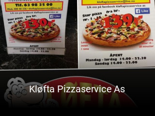 Kløfta Pizzaservice As