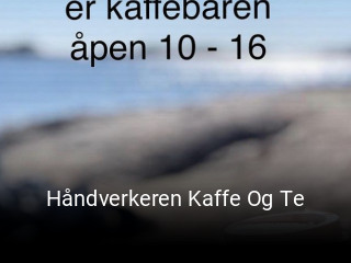 Håndverkeren Kaffe Og Te