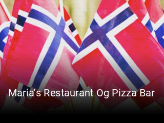 Maria's Restaurant Og Pizza Bar